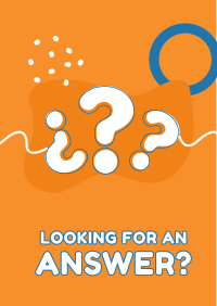 Looking For Answer Flyer