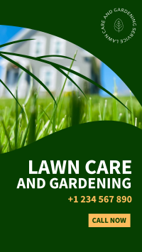 Lawn and Gardening Service Instagram Story