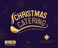 Christmas Catering Facebook Post