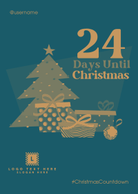 Exciting Christmas Countdown Poster