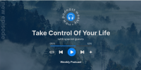 Take Control Of Your Life Podcast Twitter Post