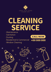 Cleaning Company Poster