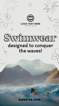 Swimwear For Surfing Instagram Reel Image Preview