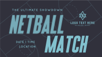 Minimalist Netball Match Animation