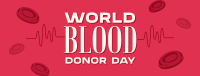 World Blood Donation Day Facebook Cover