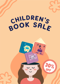 Kids Book Sale Flyer