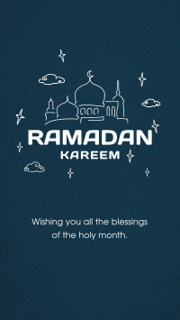 Ramadan Outlines Instagram Story