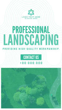 Modern Landscape Services Facebook Story