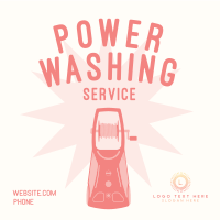 Power Washing Service Instagram Post
