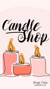 Candle Line TikTok Video