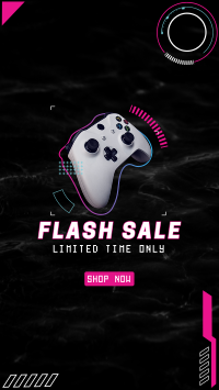 Gaming Flash Sale Instagram Story