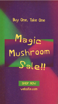 Psychedelic Mushroom Sale Facebook Story