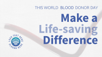 Simple Blood Donor Drive Video Image Preview