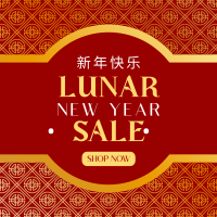 Oriental New Year Linkedin Post Design