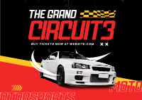 Grand Circuit Postcard