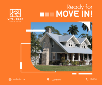 Ready for Move in Facebook Post