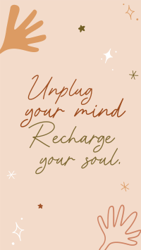 Unplug your mind Instagram Reel Design