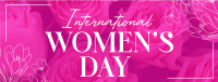 Botanical Women's Day Facebook Cover