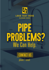 Fast Plumbing Service Flyer Design