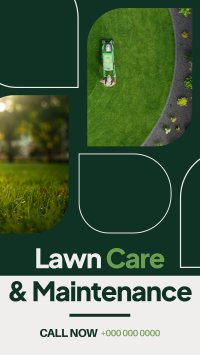 Lawn Care & Maintenance Facebook Story