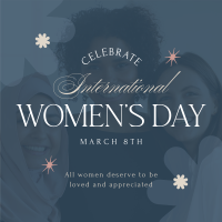 Women's Day Celebration Instagram Post Design