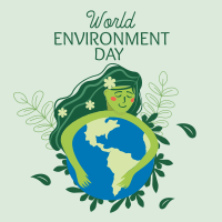 Mother Earth Environment Day Linkedin Post