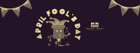 The Walking Fool Facebook Cover Design