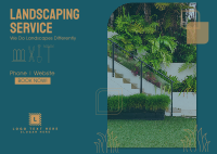 Landscaping Service Postcard