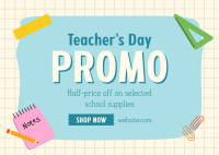 Teacher's Day Deals Postcard