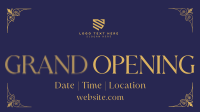 Elegant Grand Opening Animation