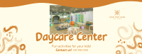 Fun Daycare Center Facebook Cover Design