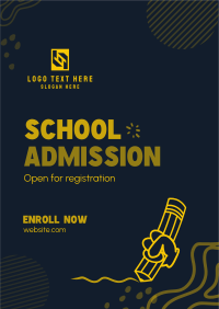 School Admission Flyer