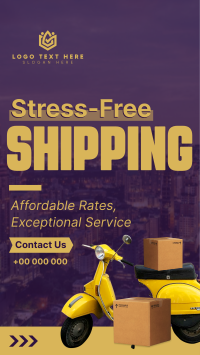 Stress Free Delivery Instagram Story