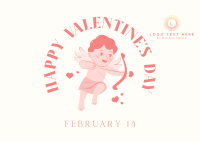 Cupid Valentines Postcard