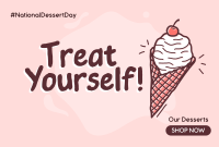 Treat Yourself! Pinterest Cover