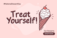 Treat Yourself! Pinterest Cover Image Preview