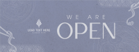 Oriental Cuisine Now Open Facebook Cover