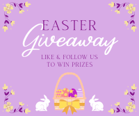 Easter Bunny Giveaway Facebook Post