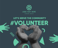 All Hands Community Volunteer Facebook Post