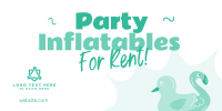 Party Inflatables Rentals Twitter Post