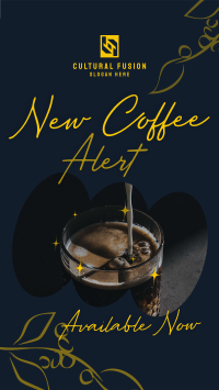 Brand New Coffee Flavor Instagram Story