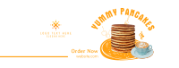 Delicious Breakfast Pancake  Facebook Cover Design