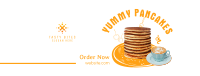 Delicious Breakfast Pancake  Facebook Cover Image Preview