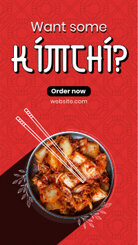 Order Healthy Kimchi TikTok Video