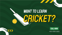 Time to Learn Cricket Animation
