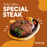 Special Steak Instagram Post