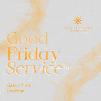  Good Friday Service Linkedin Post Design