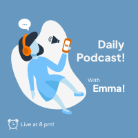 Live Daily Podcast Instagram Post Design