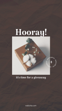 Hooray Gift Box Facebook Story