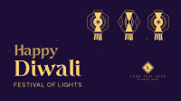 Diwali Lights Facebook Event Cover